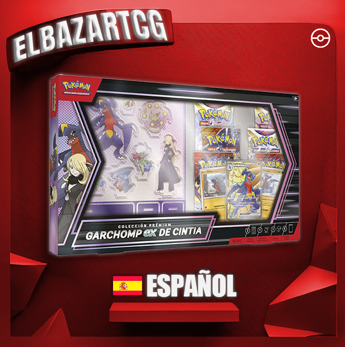 Colección prémium Garchomp ex de Cintia