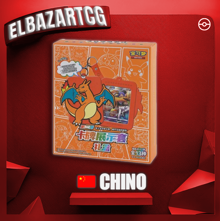 Charizard Card Holder Set Gift Box