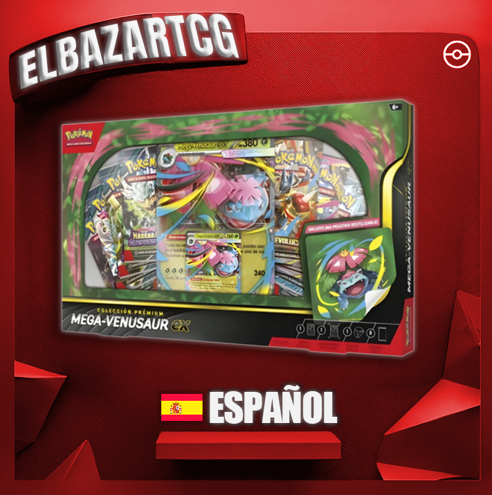 Caja de Megavenusaur Colección Prémium