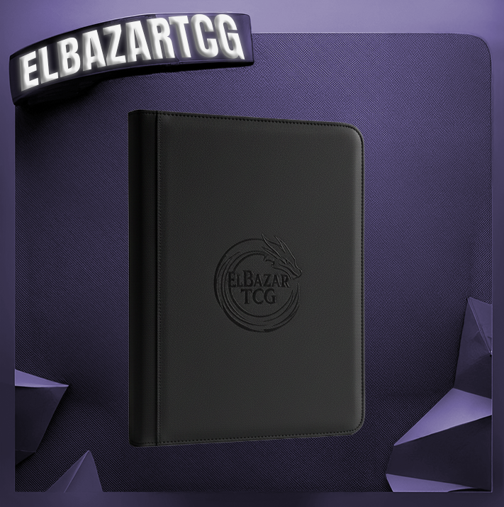 Albúm de Fundas con Cremallera 360 Bolsillos con el Logo del Bazar