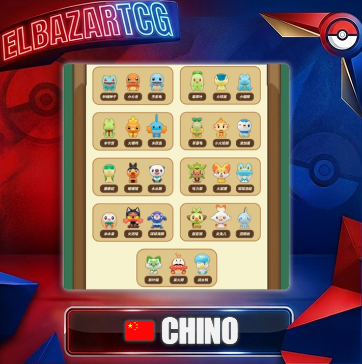 Pokemon Funism 30th First Partner Blind Box (CH)