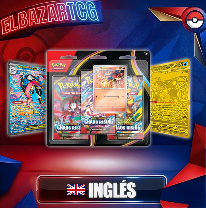 (RESERVA)Blister de 3 Chaos Rising (ENG)