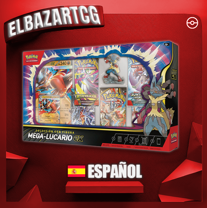 Colección Figura Mega Lucario Ex