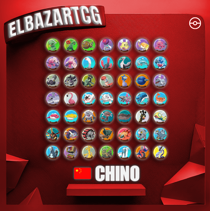 Metal Magnetic Set 2 Paldea