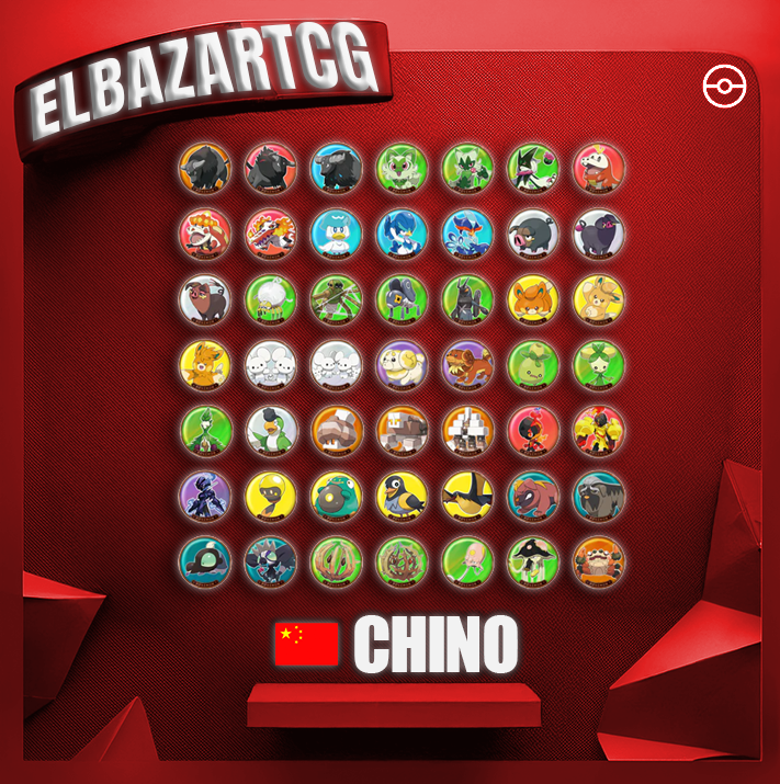 Metal Magnetic Set 1 Paldea