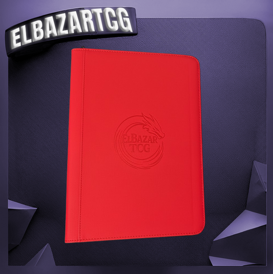 Albúm de Fundas con Cremallera 360 Bolsillos con el Logo del Bazar