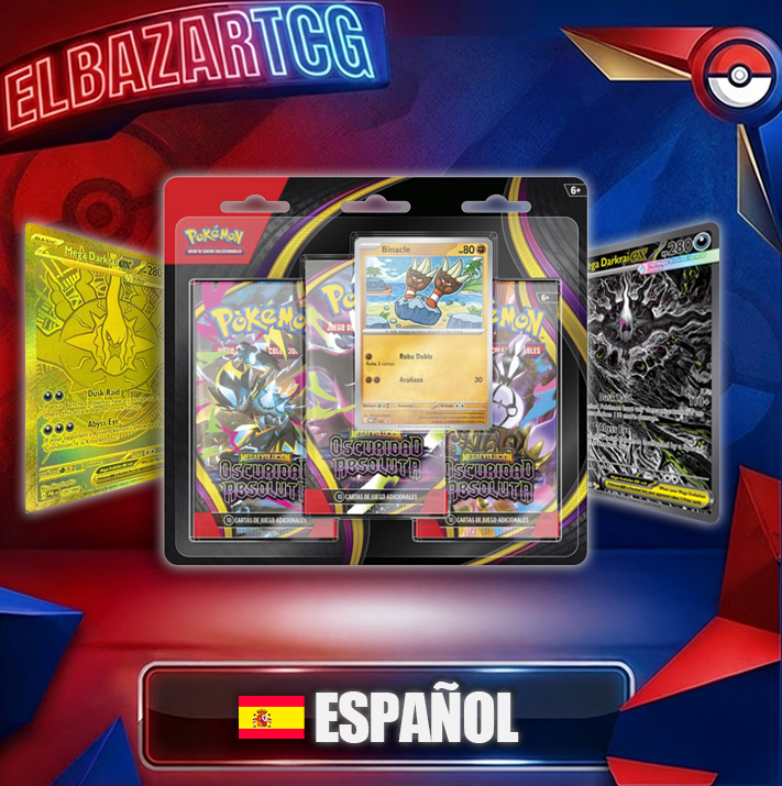 (RESERVA) Blister de 3 Oscuridad Absoluta (ESP)