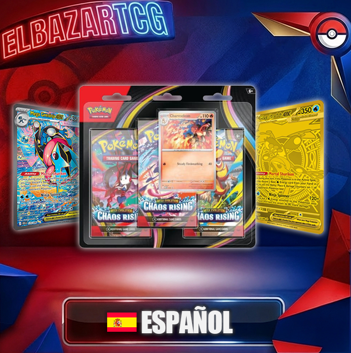 (RESERVA)Blister de 3 Caos Creciente (ESP)