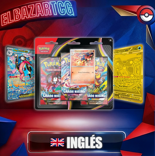 (RESERVA)Blister de 3 Chaos Rising (ENG)