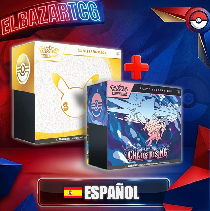 (LIMITADO A 1 POR PERSONA-APERTURA DIRECTO SOLO)Pack ETB 30th (ESP)