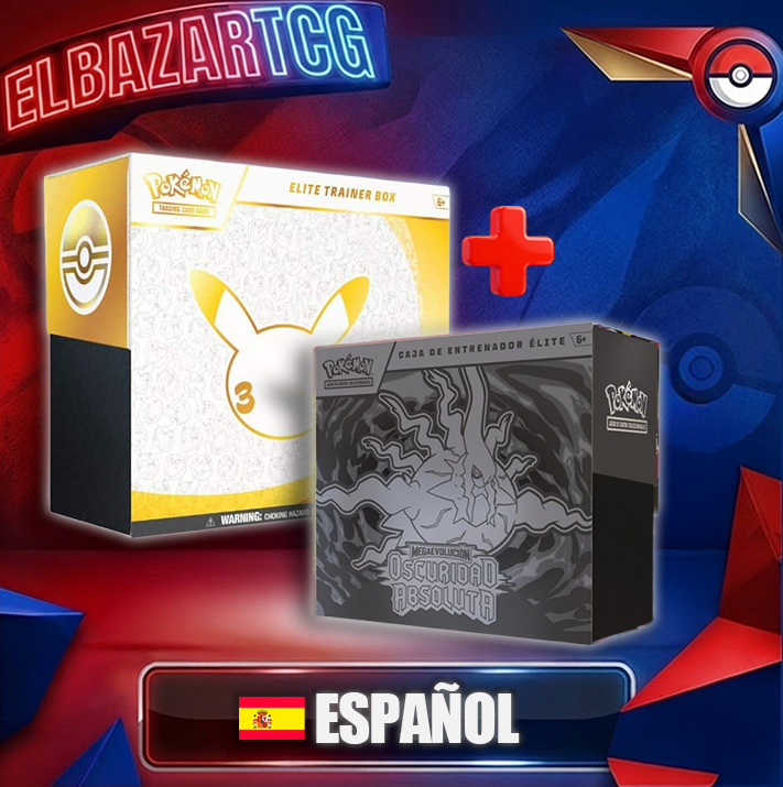 (LIMITADO A 1 POR PERSONA-APERTURA DIRECTO SOLO)Pack ETB 30th (ESP)