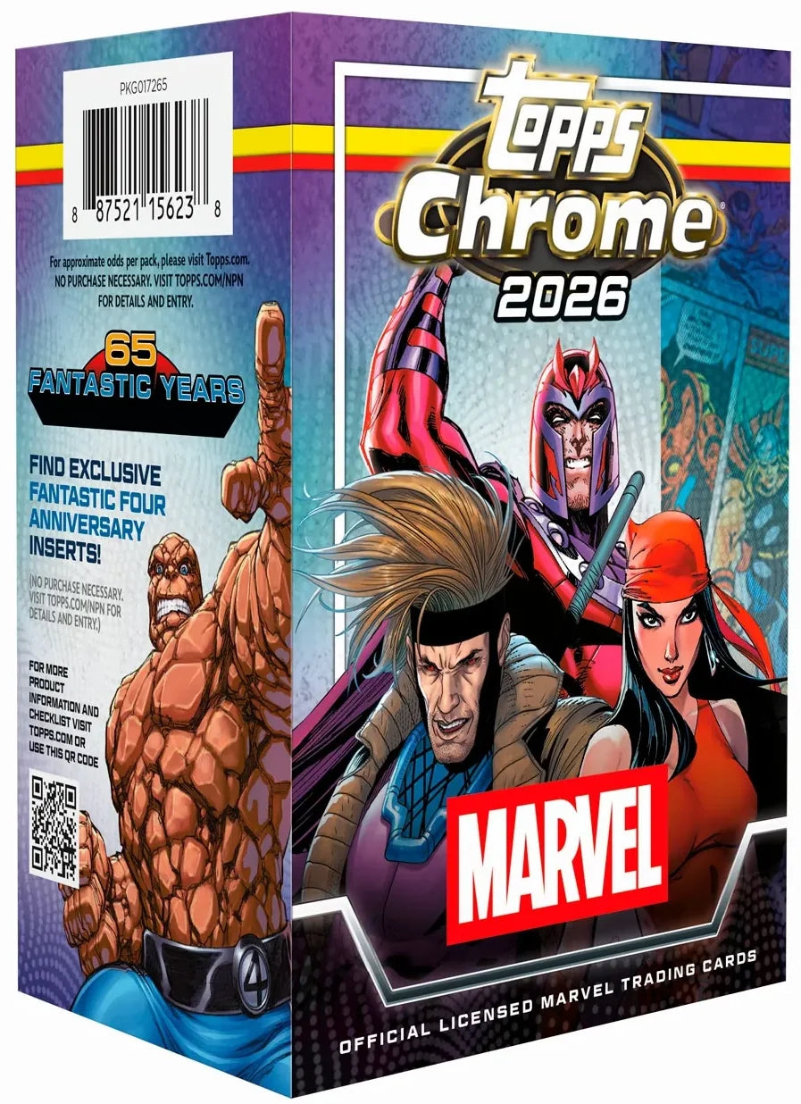 2026 Topps Marvel Chrome - Value Box (ENG)