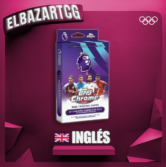 2026 Topps Chrome Premier League - Hanger Pack